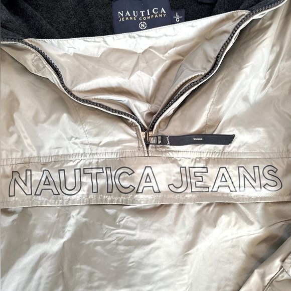 NAUTICA JEANS VINTAGE WINDBREAKER JACKET BRAND NEW WITH TAG MEN’S SIZE (L) - Picture 1 of 6